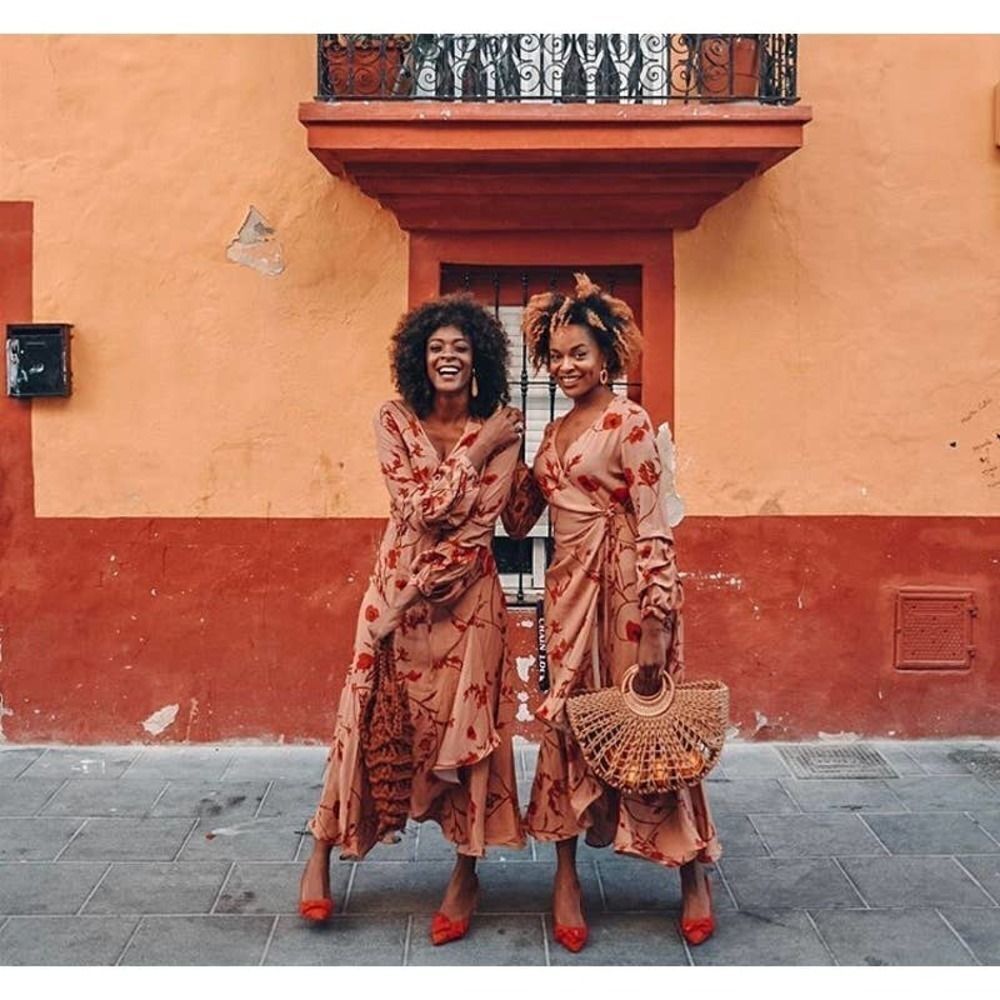 Johanna Ortiz X H&M Creped Dress Wrap Flor… - Picture 8 of 16